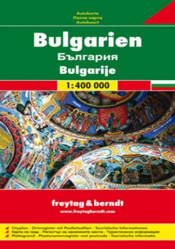 Bułgaria mapa 1:400 000