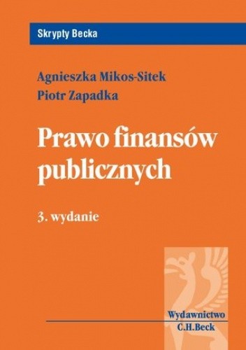 Prawo finansów publicznych. Wydanie 3