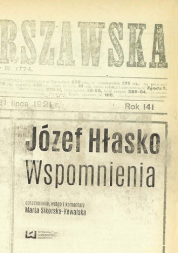 Józef Hłasko. Wspomnienia