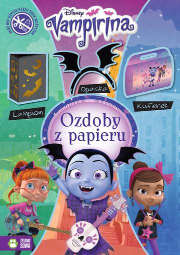 Vampirina Disney ozdoby z papieru