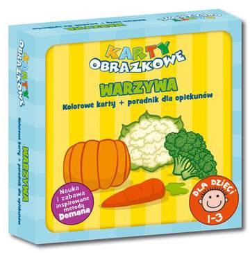 Warzywa karty obrazkowe dla dzieci