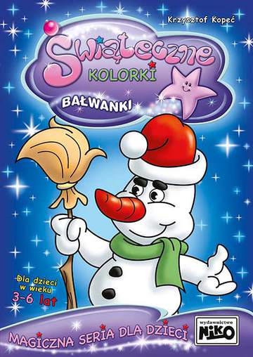 Bałwanki świąteczne kolorki