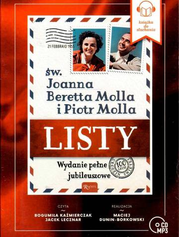 CD MP3 Listy, Joanna Beretta Molla i Piotr Molla