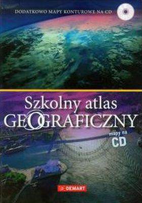 Szkolny atlas geograficzny + CD
