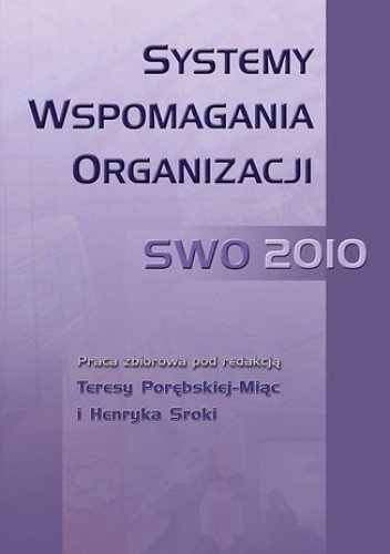 Systemy Wspomagania Organizacji SWO 2010