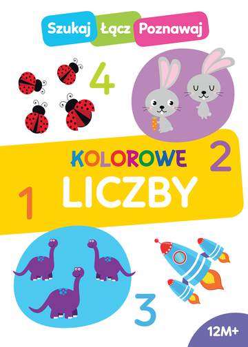 Kolorowe liczby szukaj łącz poznawaj