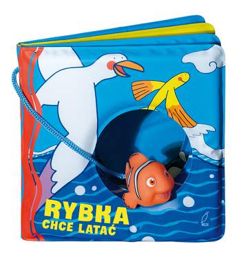 Rybka chce latać książeczki kąpielowe
