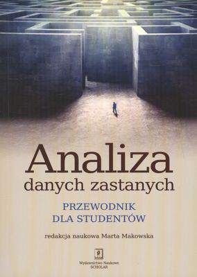 Analiza danych zastanych przewodnik dla studentów