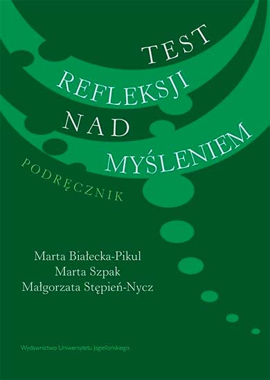 Test refleksji nad myśleniem. Pordęcznik