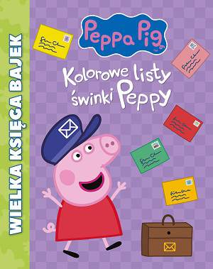 Kolorowe listy świnki peppy wielka księga bajek Świnka Peppa