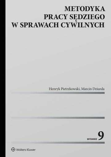 Okładka: Metodyka pracy sędziego w sprawach cywilnych