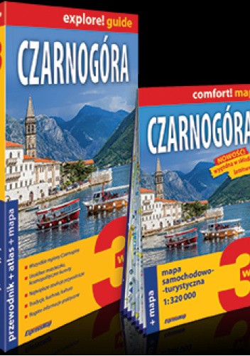 Czarnogóra przewodnik + atlas + mapa