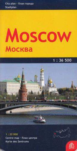 Moskwa mapa 1:36 500