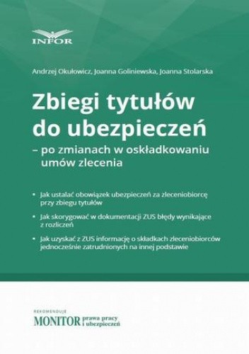 Zbiegi tytułów do ubezpieczeń  po zmianach w składkowaniu umów zlecenia