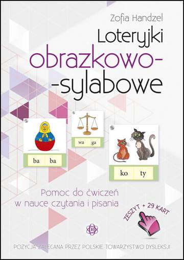 Loteryjki obrazkowo sylabowe Pomoc do ćwiczeń w nauce czytania i pisania