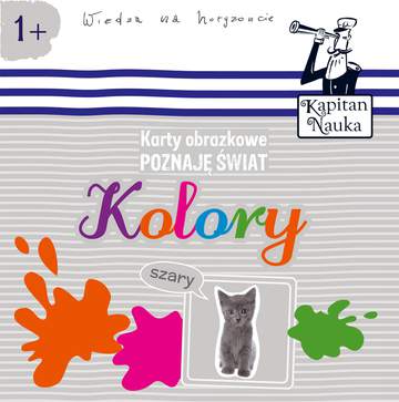 Kolory karty obrazkowe poznaję świat Kapitan Nauka