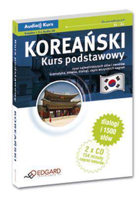 Koreański kurs podstawowy a1-a2 dla początkujących + CD