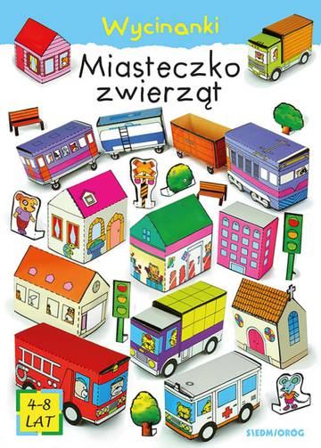 Miasteczko zwierząt. Wycinanki wyd. 2023