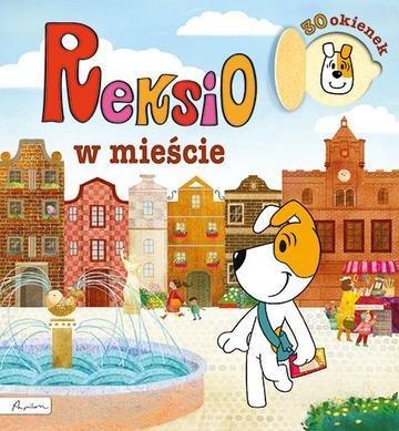 Okładka: Reksio w mieście. Książka z okienkami