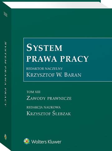 System Prawa Pracy. Zawody prawnicze