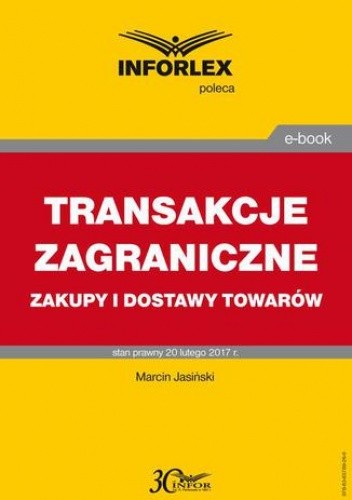 TRANSAKCJE ZAGRANICZNE zakupy i dostawy towarów