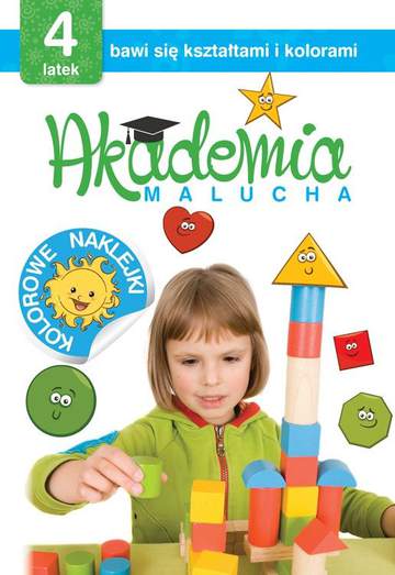 4 latek bawi się kształtami i kolorami akademia malucha