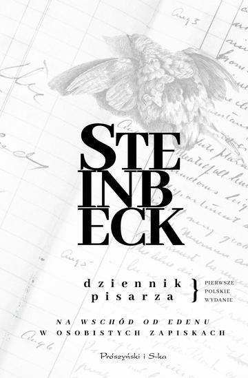 Okładka: Dziennik pisarza. „Na wschód od Edenu” w osobistych zapiskach. Duże Litery