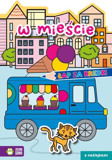 W mieście. Łap za kredki!