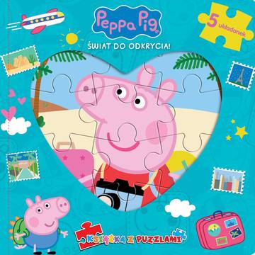 Świat do odkrycia. Książka z puzzlami. Świnka Peppa