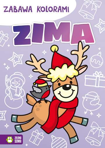 Zima zabawa kolorami