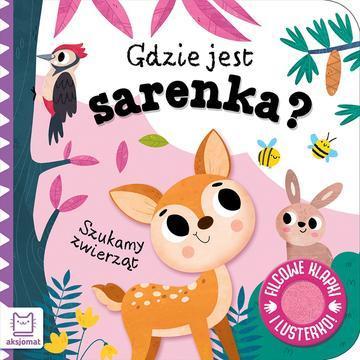 Gdzie jest sarenka? Szukamy zwierząt (Filcowe klapki i lusterko)