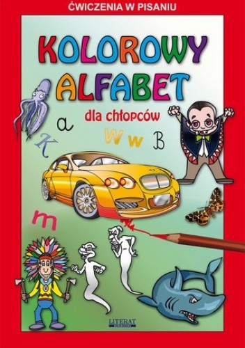 Kolorowy alfabet dla chłopców
