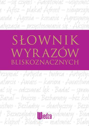 Słownik wyrazów bliskoznacznych