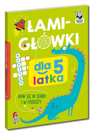 Łamigłówki dla 5-latka. Kapitan Nauka. Łamigłówki