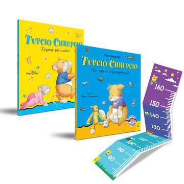 Pakiet Tupcio Chrupcio z miarką. Nie umiem przegrywać / Żegnaj pieluszko