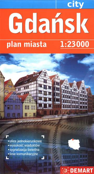 Gdańsk plan miasta 1:23 000