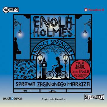 CD MP3 Sprawa zaginionego markiza. Enola Holmes.Tom 1