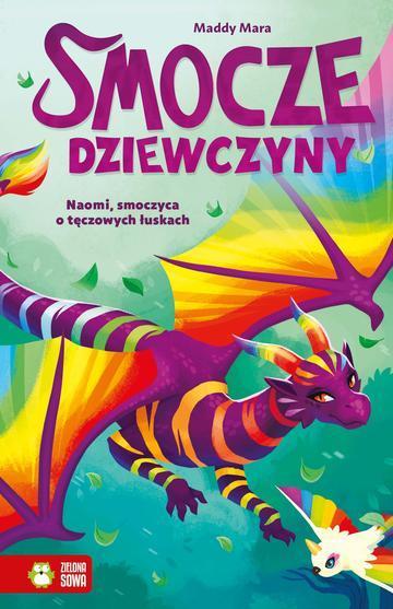 Naomi, smoczyca o tęczowych łuskach. Smocze Dziewczyny