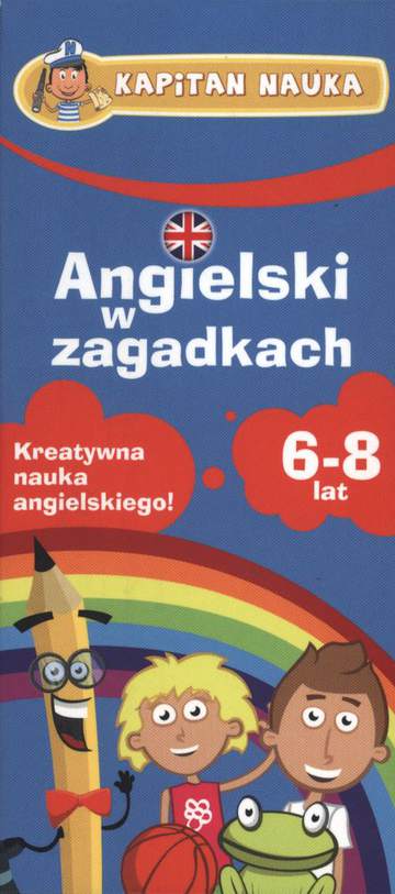 Angielski w zagadkach 6-8 karty dla dzieci Kapitan Nauka