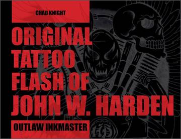 Original Tattoo Flash of John W. Harden wer. angielska