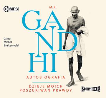 CD MP3 Ghandi autobiografia dzieje moich poszukiwań prawdy wyd. 2