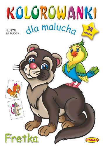 Fretka. Kolorowanki dla malucha