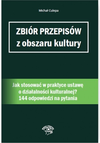 Zbiór przepisów z obszaru kultury