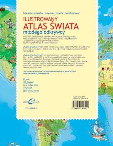 Ilustrowany atlas świata młodego odkrywcy
