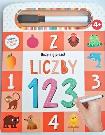 Liczby 123. Uczę się pisać