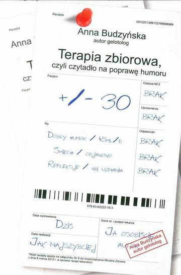 Terapia zbiorowa czyli czytadło na poprawę humoru