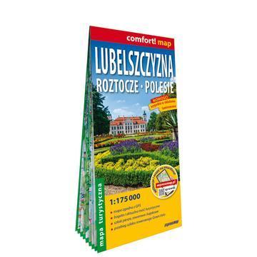 Lubelszczyzna Roztocze Polesie mapa turystyczna 1:175 000 laminat 2026
