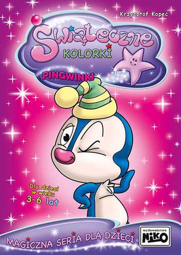 Pingwinki świąteczne kolorki