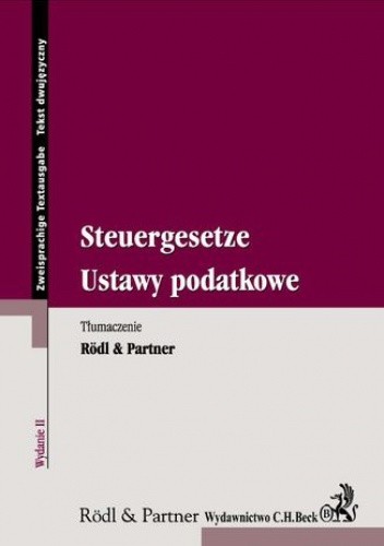 Ustawy podatkowe. Steuergesetze