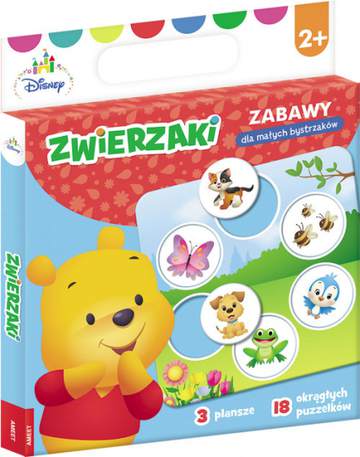 Disney maluch zwierzaki zabawy dla małych bystrzaków